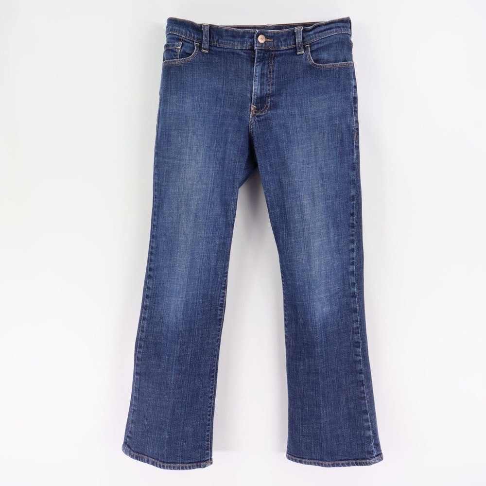 Old Navy Jeans Womens Size 8 Short Blue Dark Wash Denim Stretch Just Below Waist